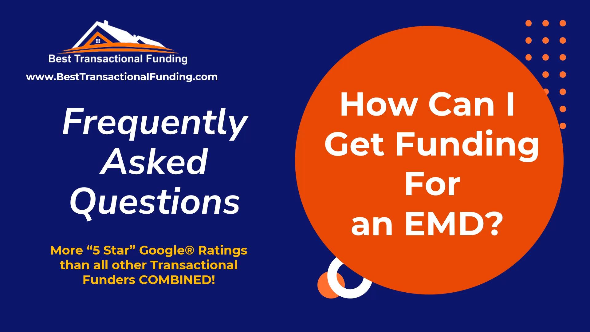 Funding for an EMD